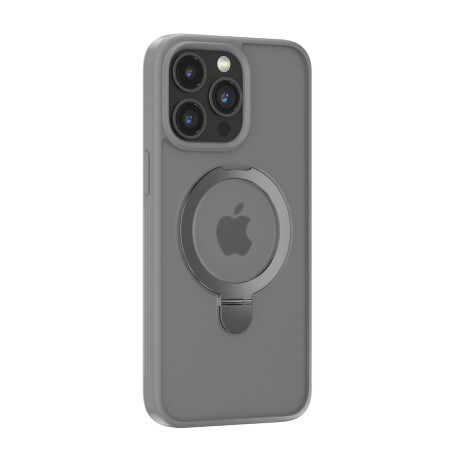 Protector Case Delight Series MagSafe Devia con Soporte para iPhone 15 Pro Gray