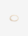 Anillos Chicos Strass Anillo Con Cubic Zirconia - Dorado