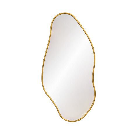 Espejo de pared Irregular y Minimalista 50x106cm Dorado