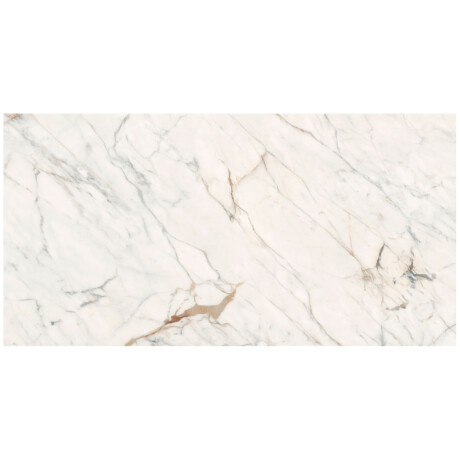 Porcelanato Marmolado Pulido 162X324Cm 12Mm Piso Pared Apta Mesada GAMAS DE BLANCO