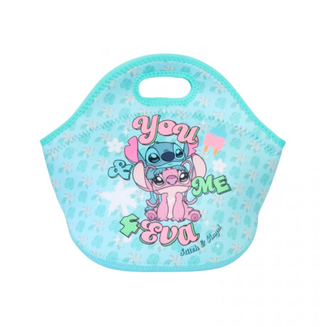 Lunchera Infantil Brio Neopreno Stitch y Angel Lunchera Infantil Brio Neopreno Stitch y Angel