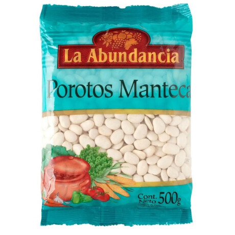 POROTOS DE MANTECA 500 GR LA ABUNDANCIA POROTOS DE MANTECA 500 GR LA ABUNDANCIA