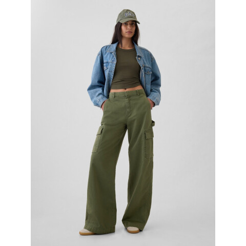 BAGGY CARGO OLIVE NIGHT