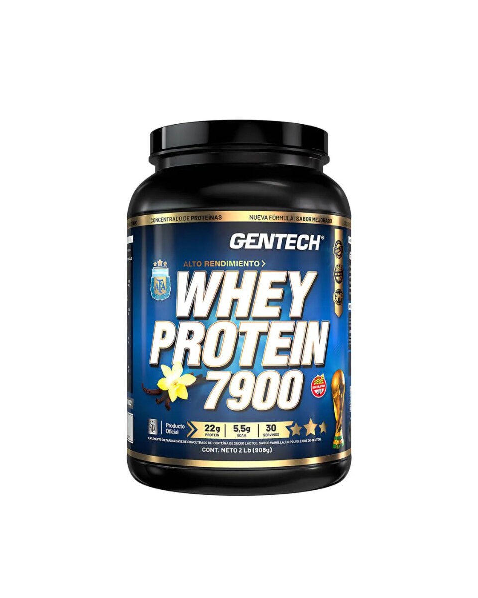 Whey Protein 7900 2lb Gentech - Vainilla 