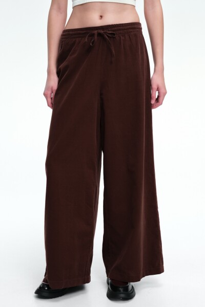 PANT RELAXED Bordo