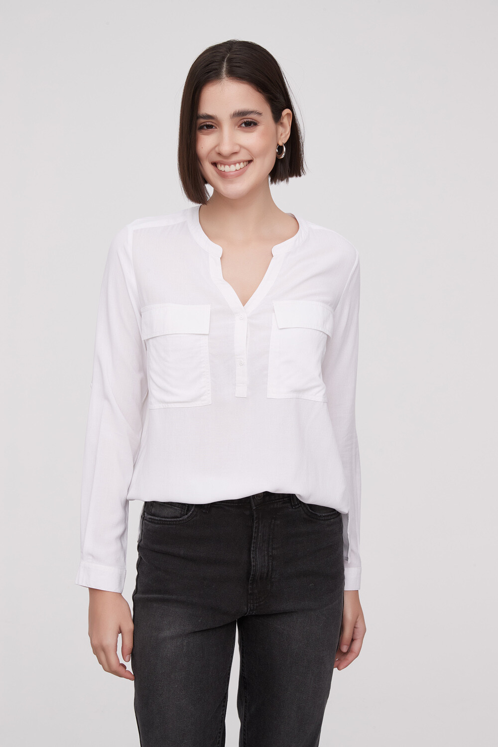 Blusa Compton Blanco