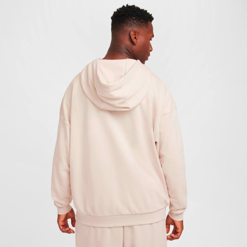 Abrigo Nike Club Ft Oversized de Hombre Blanco