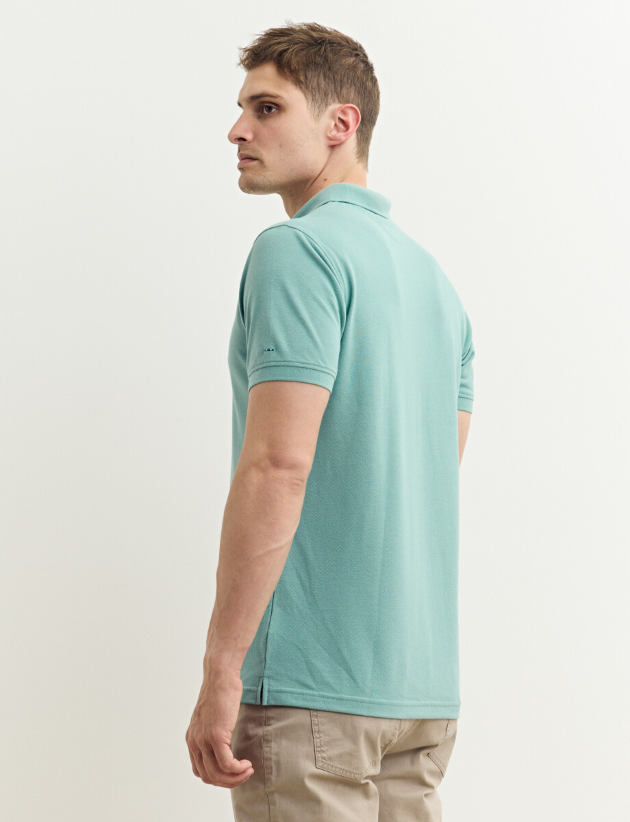 520751 REMERA HARRINGTON LABEL Verde