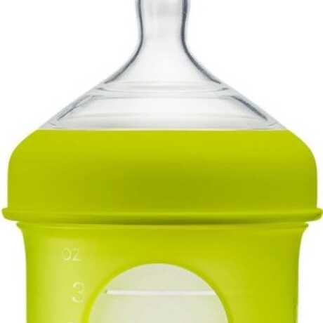 Mamadera bolsa de silicona con tetina RN (120ml) limon