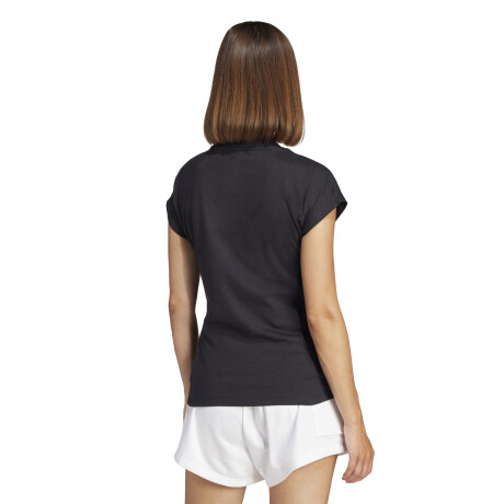 Remera de Mujer Adidas Negro - Blanco