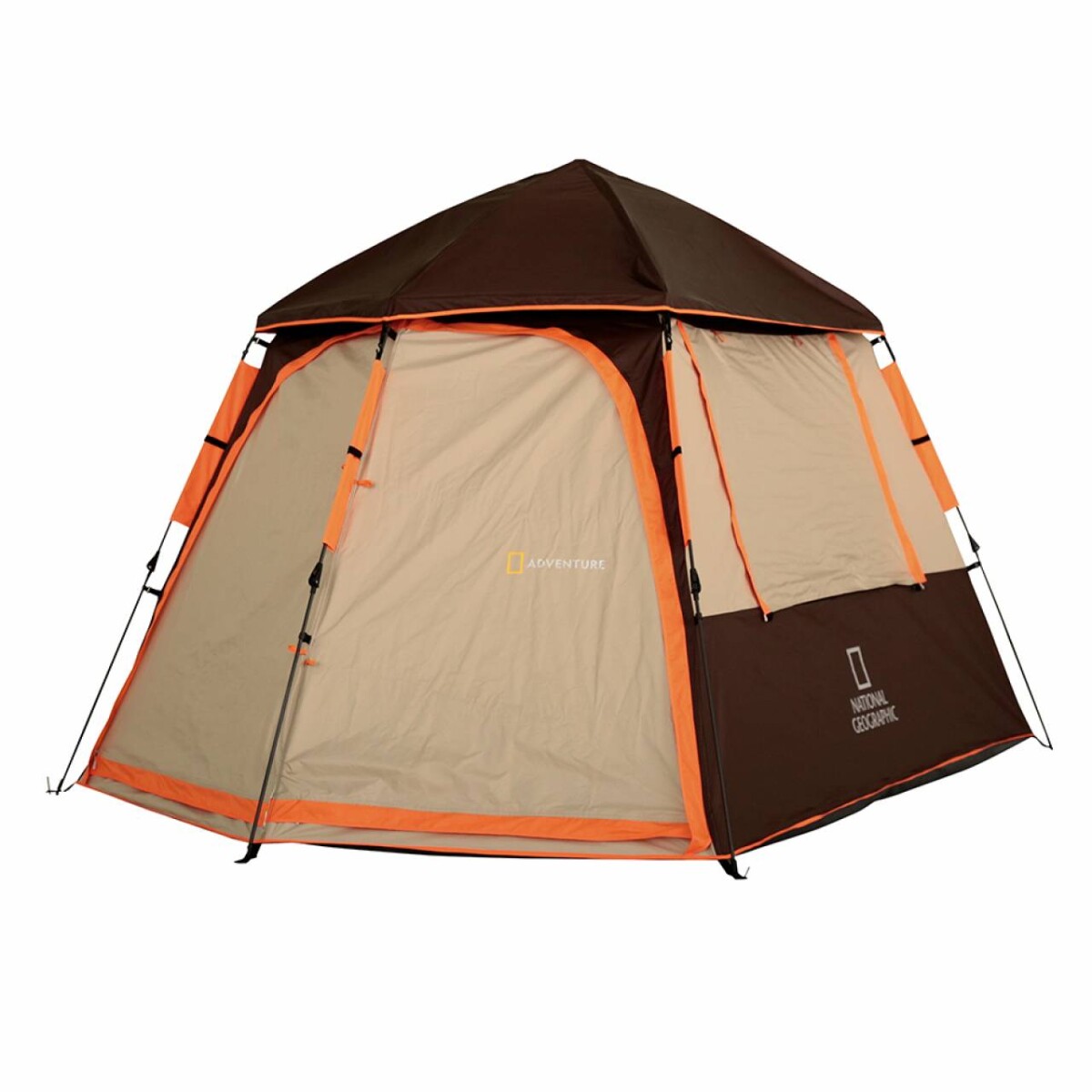Carpa National Geographic Kootenay 6 Personas - Marrón 