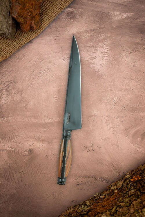 Cuchillo forjado, Cabo Invertido Especial Fosfatada Lisa