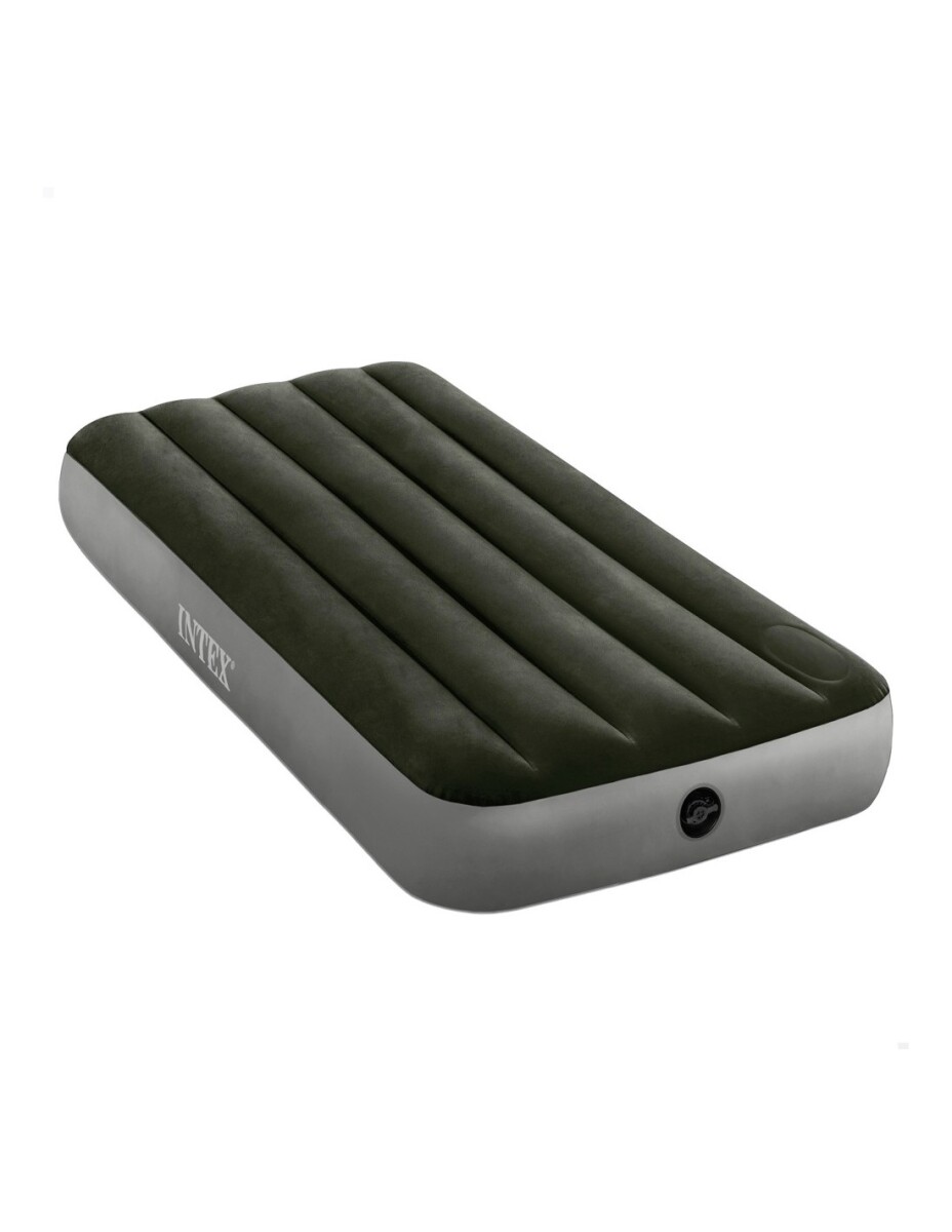 INTEX COLCHON DURA-BEAM STANDARD DOWNY AIR BED VALVULA 2EN1 1 PLAZA COT 