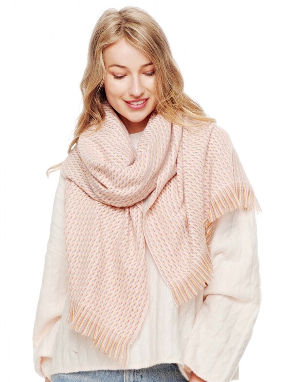 Bufandon Tejido ROSA/MULTI