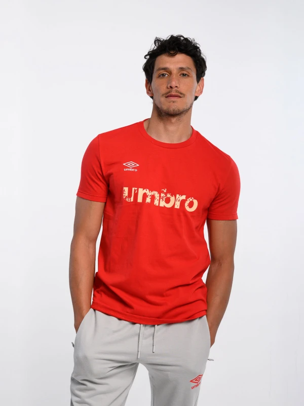 Remera Double Logo Umbro Hombre 4c9
