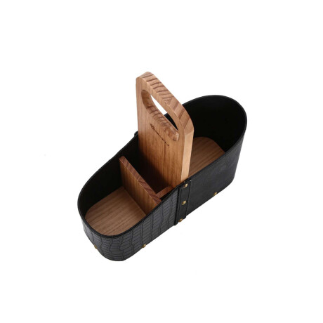 Matera Madera Combinada Croco Negro