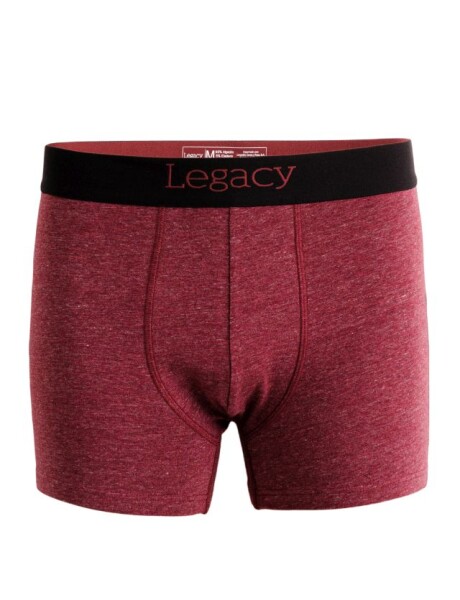 BOXER DE ALGODÓN Bordo