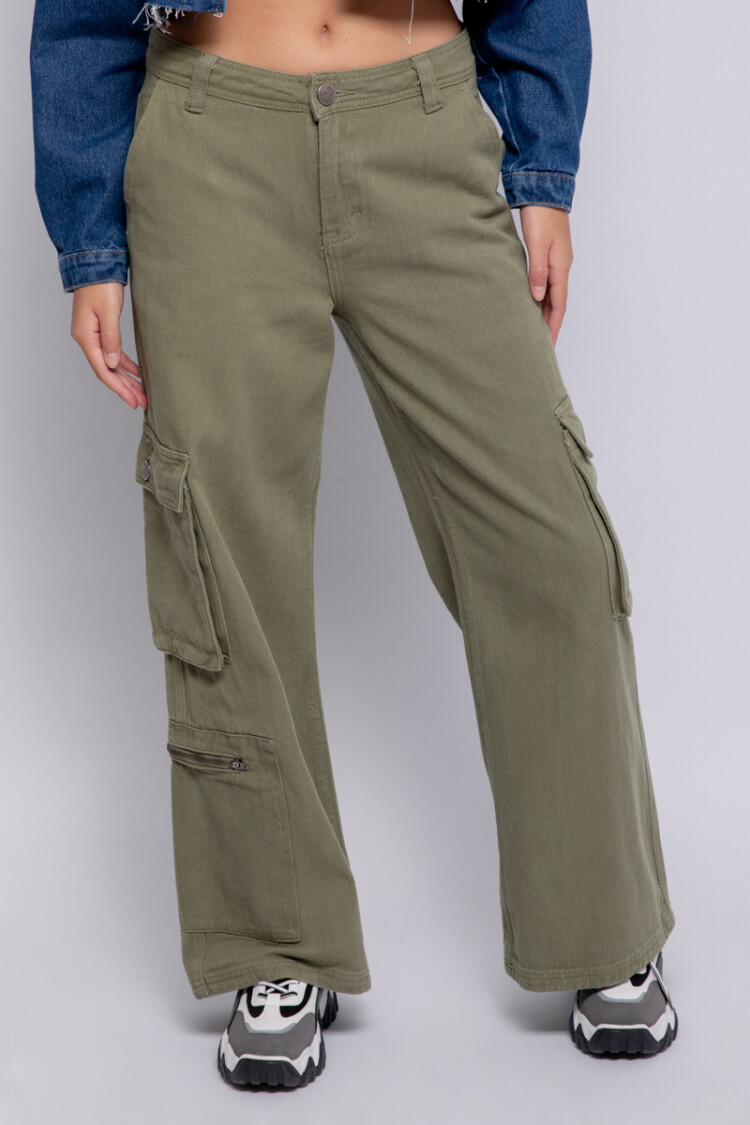 PANTALÓN GUEVARA Verde Militar