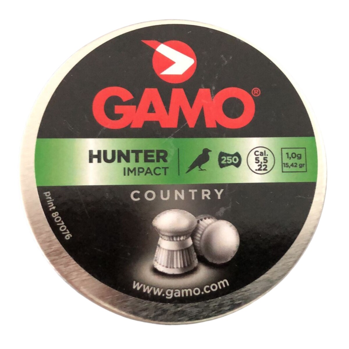 Balines HUNTER Impact cal 5.5 250un - GAMO 