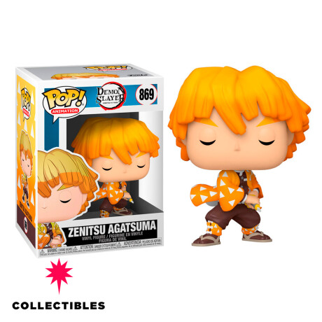 FUNKO POP! ANIMATION: DEMON SLAYER - ZENITSU AGATSUMA FUNKO POP! ANIMATION: DEMON SLAYER - ZENITSU AGATSUMA