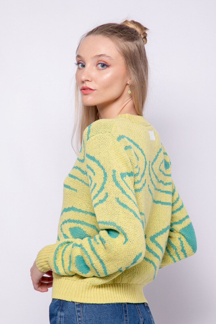 SWEATER LIA Verde Grecia