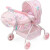 De Cuevas Coche Bebe Llorens Bolso Little Pet Osito Juguete Variante Color Rosa Pastel