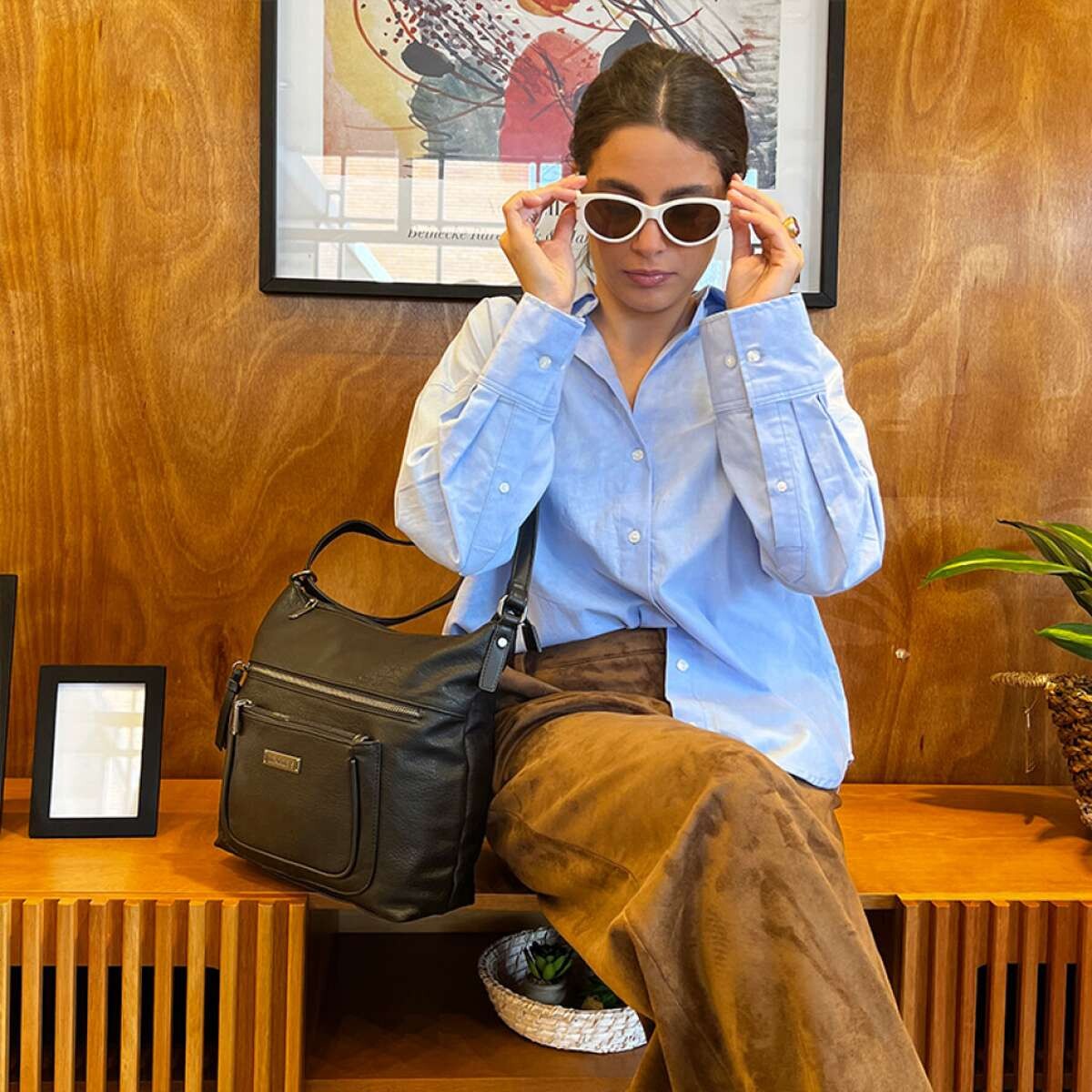 Bandolera Kenya - Negro 