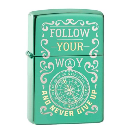 Encendedor Zippo FOLLOW YOUR WAY - 49161 Encendedor Zippo FOLLOW YOUR WAY - 49161