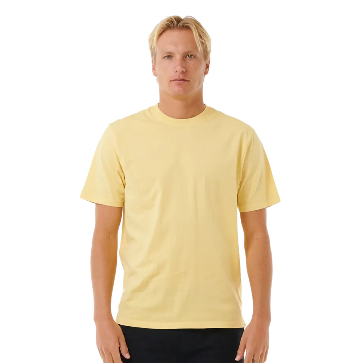 Remera Rip Curl Plain Wash - Amarillo 