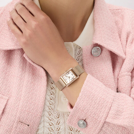 Reloj GUESS BONNET Acero Oro Rosa Esfera 23mm 0