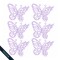 Mariposas Decorativas x 6 Lila