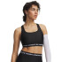 UA Crossback Mid Bra-RED BLK-011