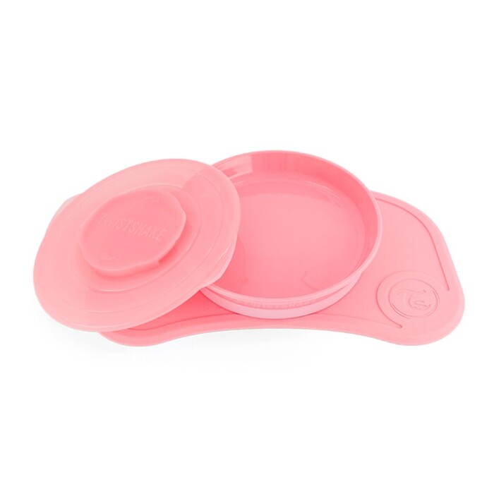 TWISTSHAKE INDIV. CLICK-MAT+PLATO ROSA U única