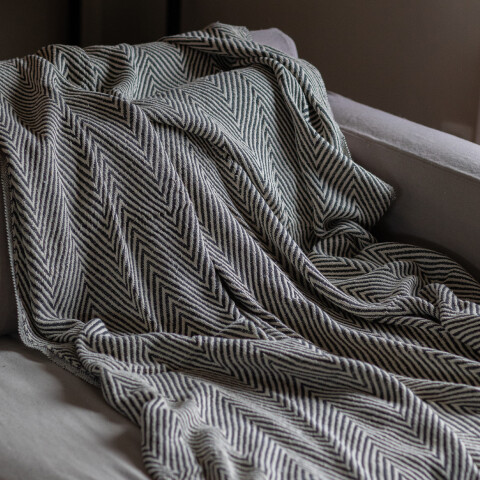 Manta para sillón y cama algodón Espiga 180 x 230 cm