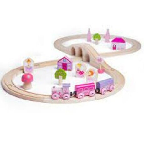 Pista de tren Hadas 35pcs Pista de tren Hadas 35pcs