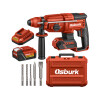 ROTOMARTILLO A BAT 25V + ACCES + 2 BAT + CARG +VALIJA OSBURK Rotomartillo A Bat 25v + Acces + 2 Bat + Carg +valija Osburk