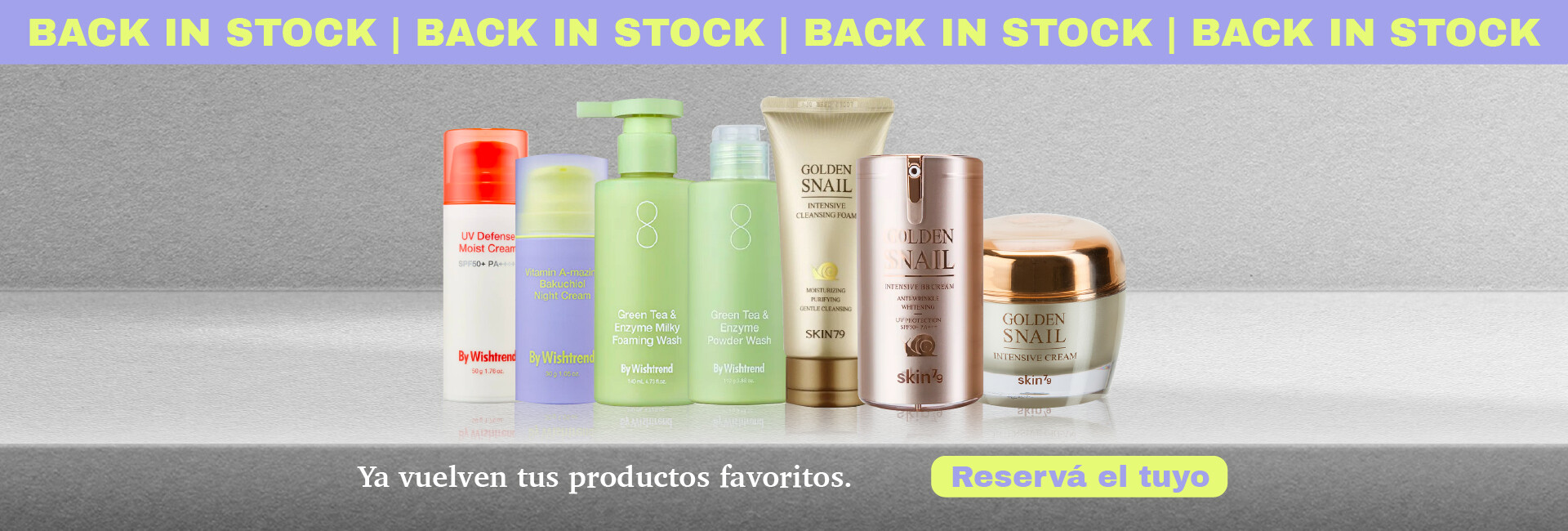 Back in stock