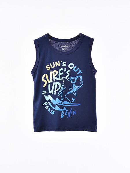 MUSCULOSA LUCA AZUL