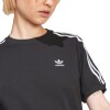 Remera 3 bandas de Mujer Negro