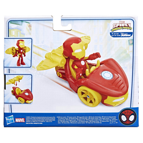 Set Figura Marvel Spidey y Sorprendentes Amigos Iron Man 001