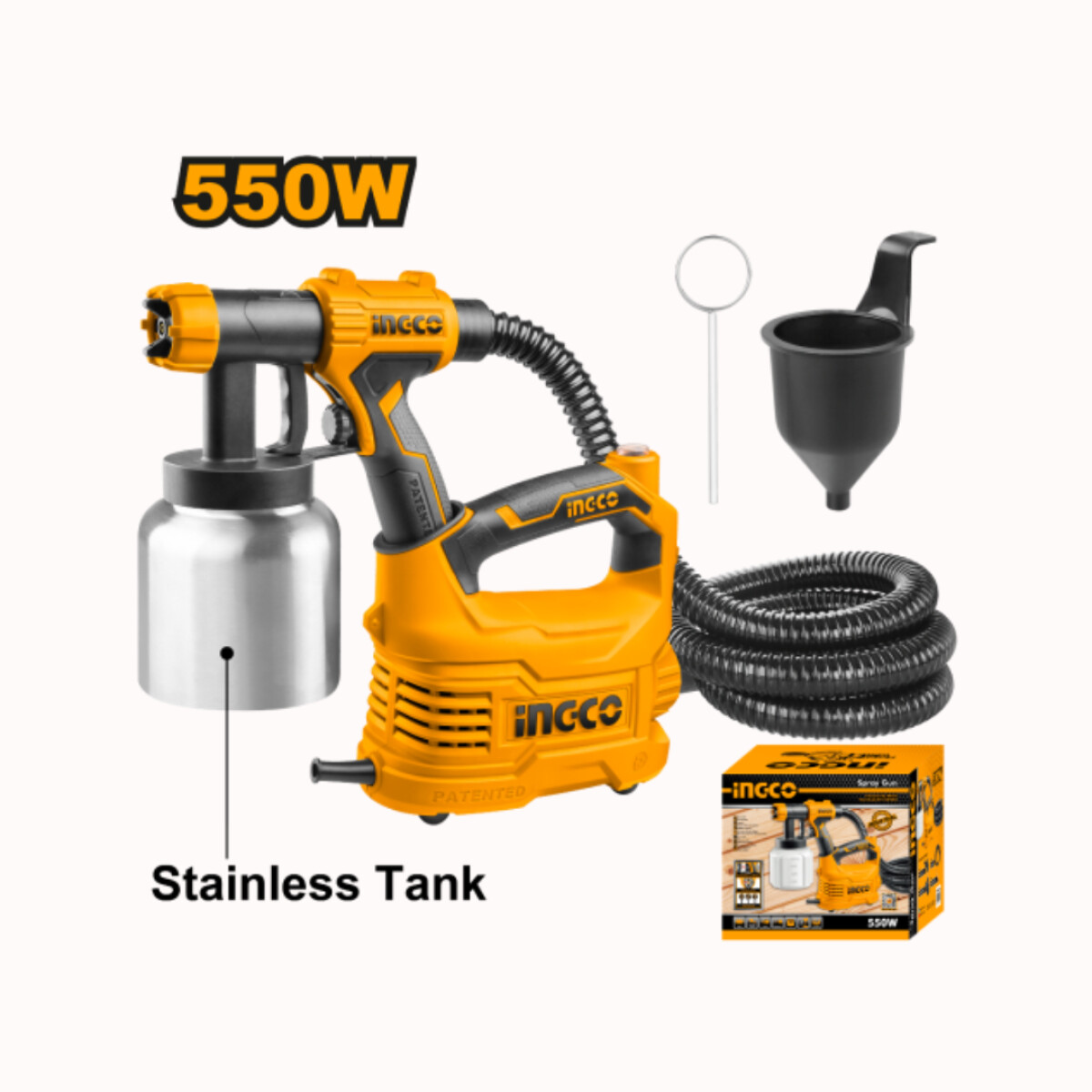 Equipo de Pintar INGCO SPG5008-2 - 500W 