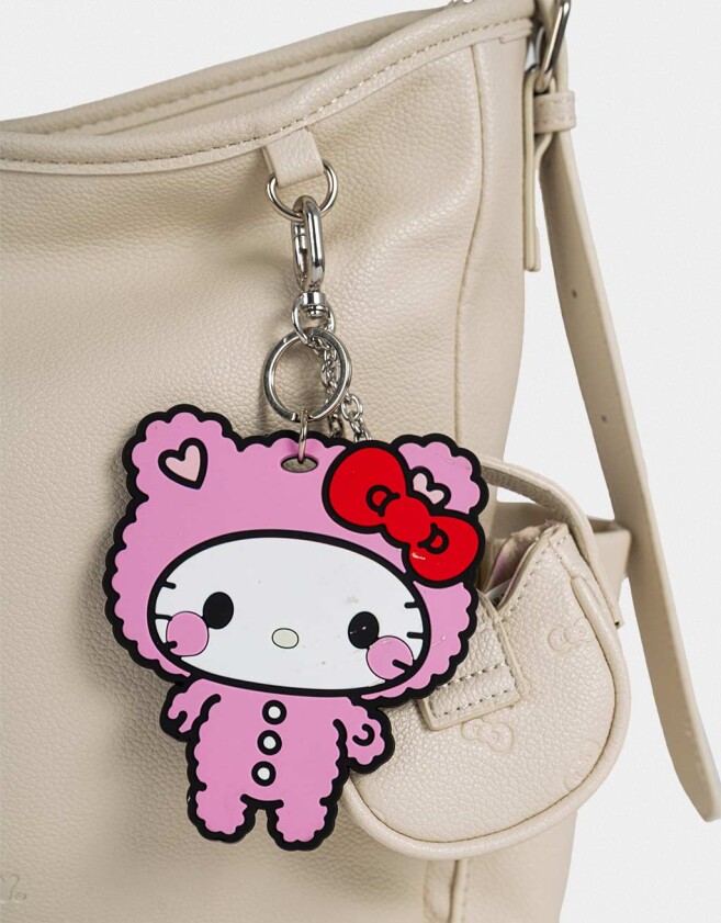 Saca Cartera Saca Hello Kitty Kawaii - Blanco Crudo