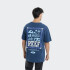 Remera Reef Over Sized Printed Azul