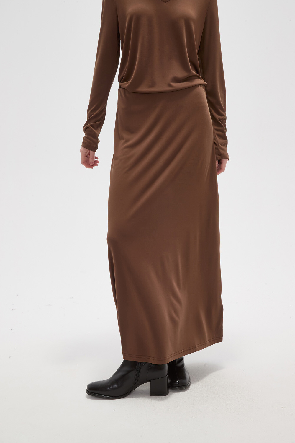 Falda Mache Chocolate