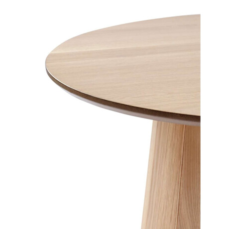 Mesa De Centro Kliplev Ø80 Color Roble