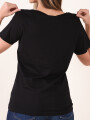 REMERA BASICA AMELIE NEGRO