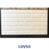 Cerámica Ladrillo blanco 32x62 cm Brillo Cerámica Ladrillo Blanco 32x62 Cm Brillo