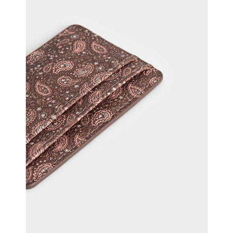 Tarjetero Doble Bolsillo Rosa Viejo