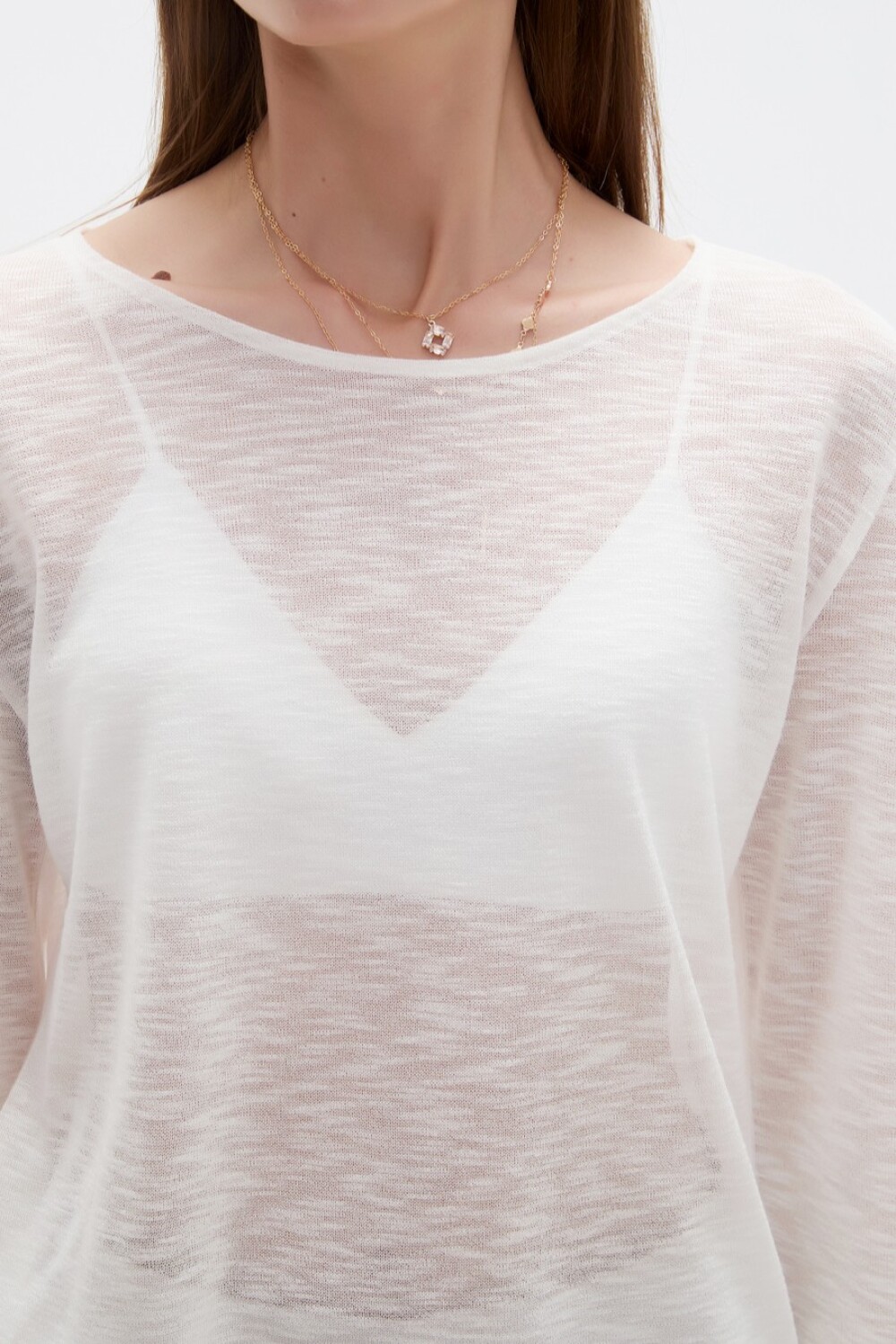 Sweater Geral Marfil / Off White