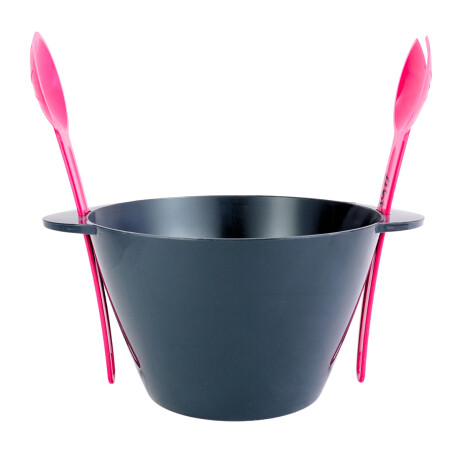 Bowl para ensalada Herevin 4.3L con cuchara y tenedor Bowl para ensalada Herevin 4.3L con cuchara y tenedor